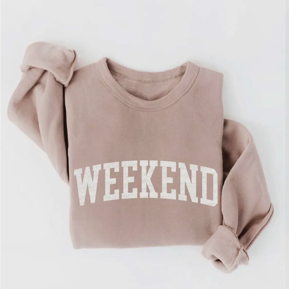 Weekend Tan Sweatshirt